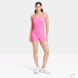 JoyLab Women's Stretch Seamless Short Active Bodysuit Size XS